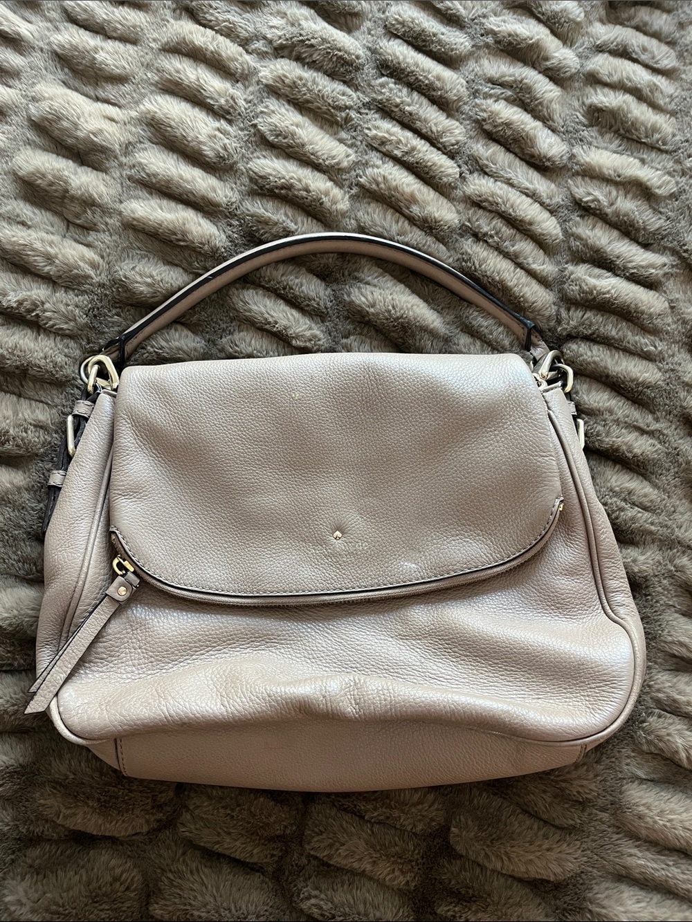Kate Spade • Leather Bag in Light Taupe
